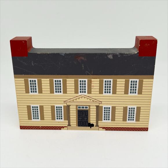 Vintage 1993 The Cat's Meow Grissell Hay Lodging House Williamsburg - Picture 1 of 8